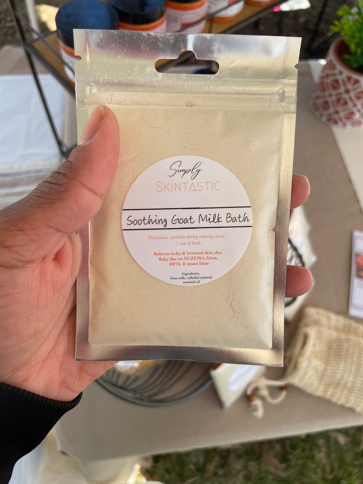 Soothing Eczema Goat Milk Bath