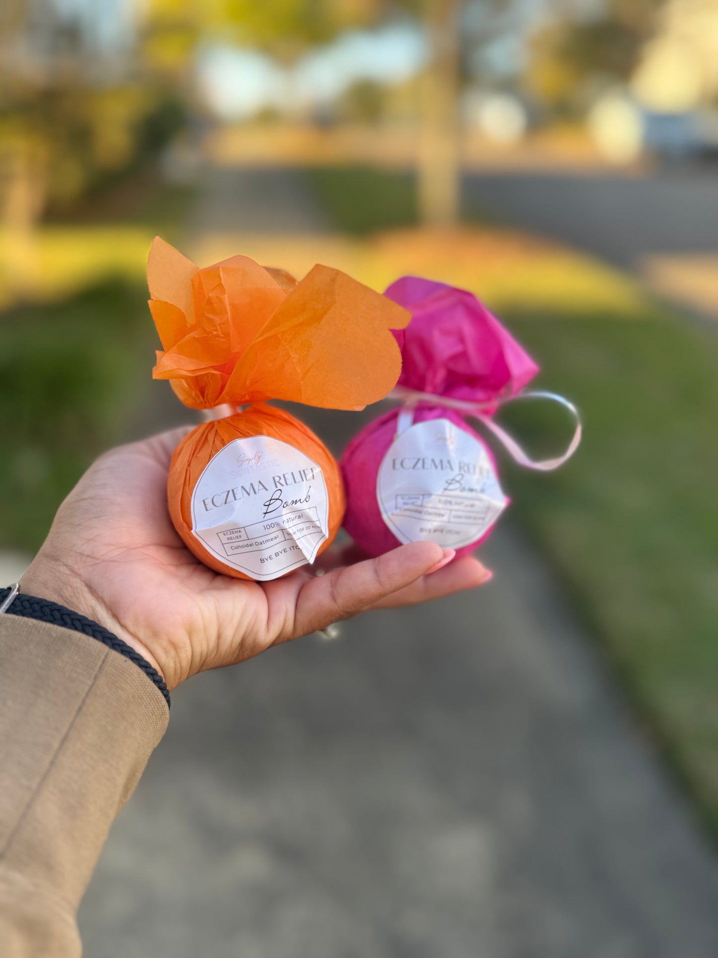 Eczema Relief Bath Bomb