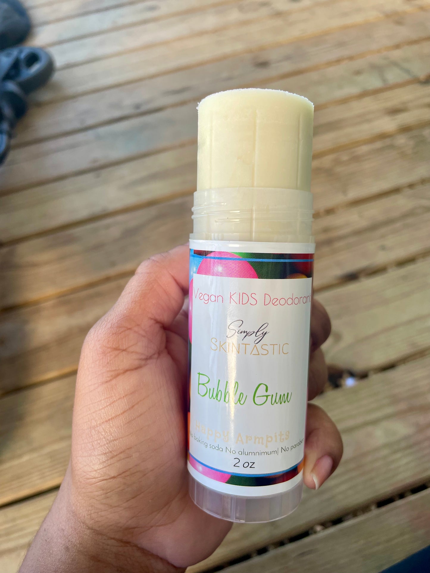 Vegan Kids Deodorant- Bubble Gum