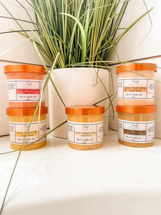 Vitamin E Sugar Scrubs